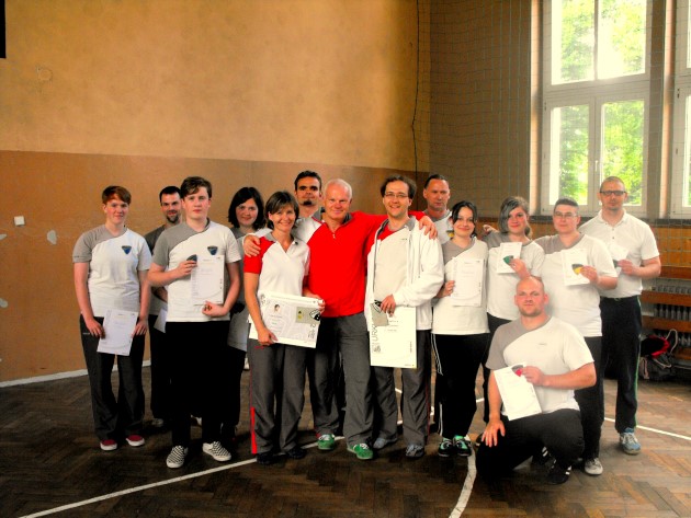 Sije Antje und Sihing Jan erhalten den 2. Lehrergrad im WingTsun